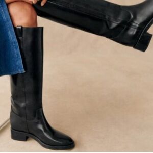 Sezane Bridget Knee Boots, 10